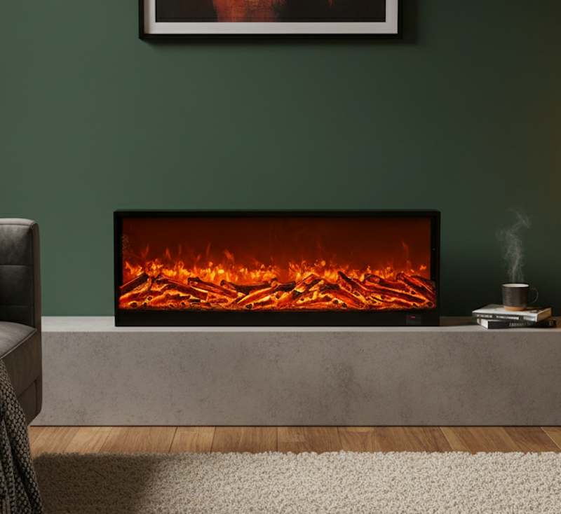 Lò Sưởi 3D Hiện Đại, Sang Trọng KT: 120x50cm