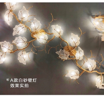 Đèn chùm lá nghệ thuật DCPK 039
