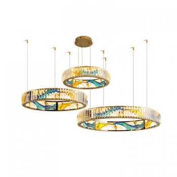 Đèn Led vòng thả trần hiện đại DLAB 038