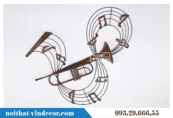 Đồ decor treo tường kèn Saxophone DTBB 004