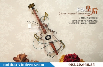 Đồ trang trí gắn tường đàn guitar DTBB 002