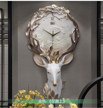 Đồng hồ hươu decor trang trí DHT 015