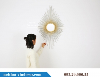 Gương nghệ thuật-Gương decor trang trí GBB 040